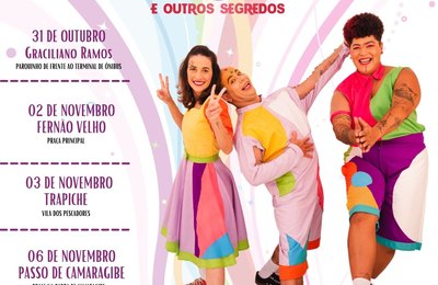 Espetáculo “O Livro Mágico e Outros Segredos”: uma história repleta de aventuras e autoconhecimento