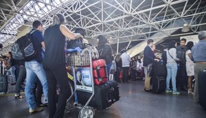 bagagem de avião