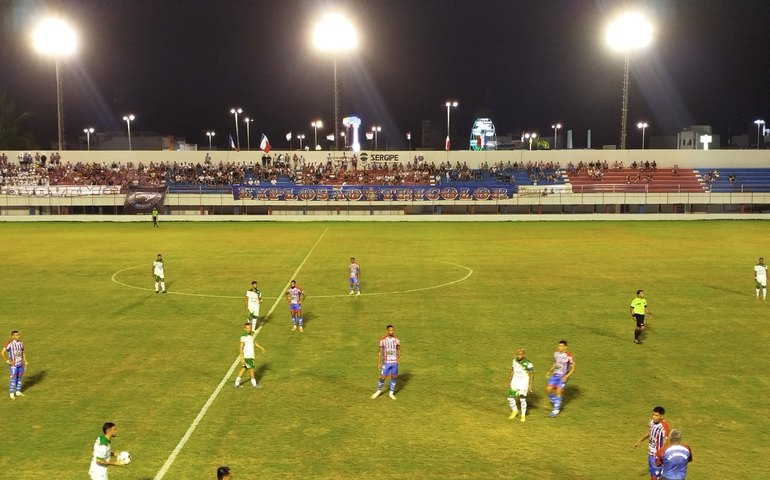 Coruripe empata jogo amistoso contra o Itabaiana, no interior sergipano