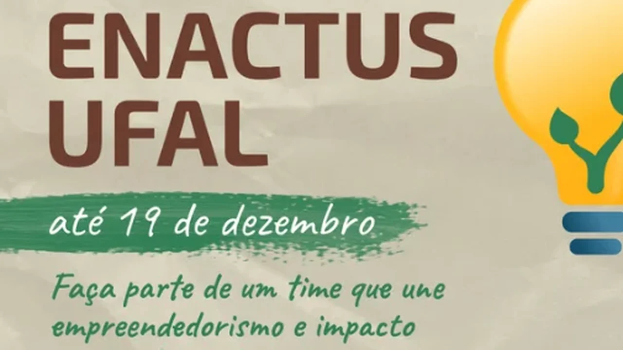 Atenção: Enactus Ufal abre processo seletivo para novos membros em 2026