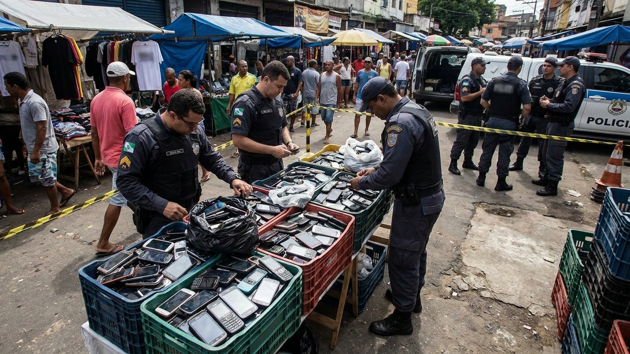 Ação que mira cadeias do Rio onde estão chefes do CV e do TCP têm 31 celulares apreendidos