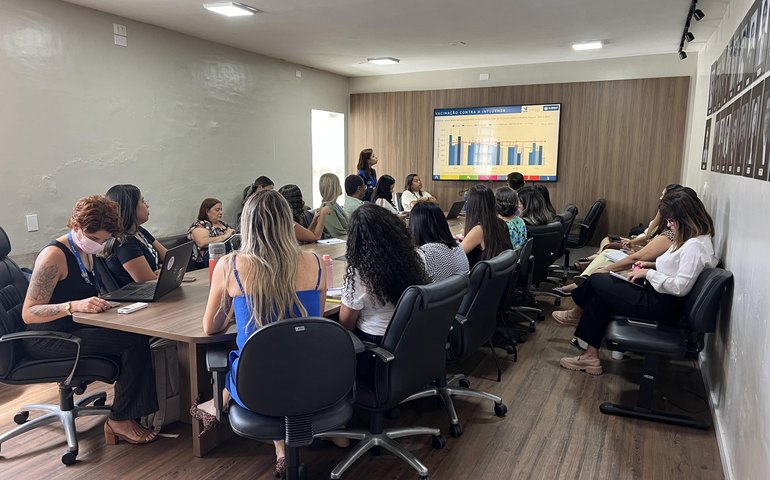 Técnicos da Sesau se reúnem para alinhar ações contra a Covid-19 e demais vírus respiratórios