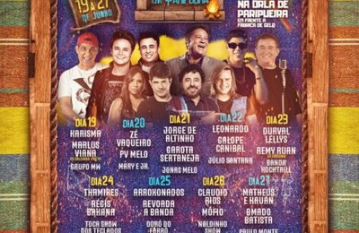 Começou o maior São João da história de Paripueira, com atrações musicais e culturais