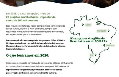 CYMI Brasil lança chamada pública para financiar projetos nos municípios atendidos pela Verde Alagoas