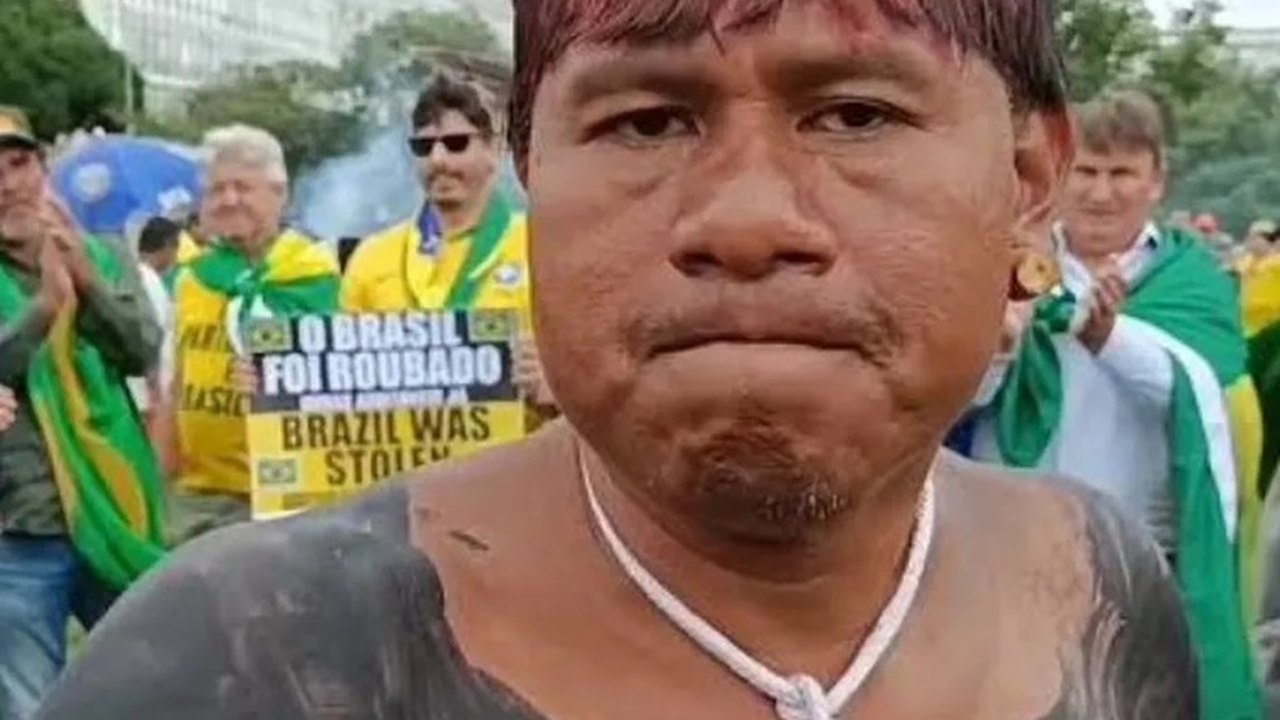Indígenas violam bloqueio no STF para protestar contra prisão de Serere Xavante