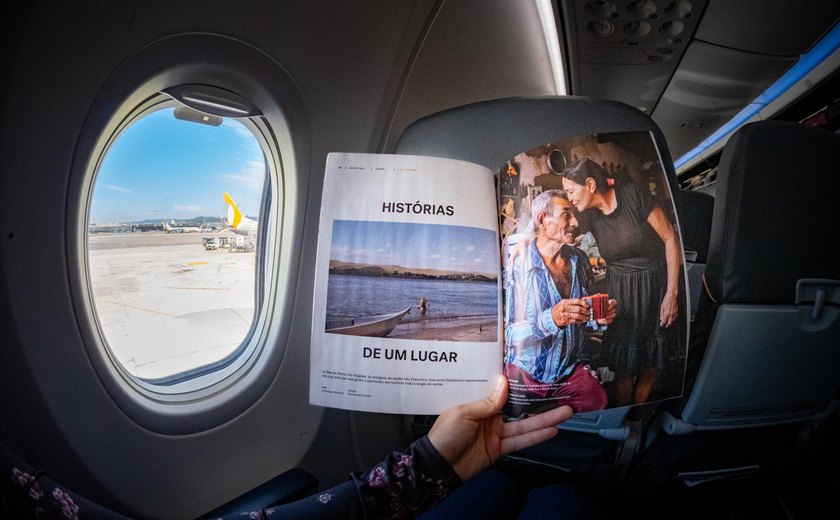 Ilha do Ferro, em Pão de Açúcar, é destaque em revista de bordo da GOL