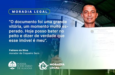 Judiciário regularizou quase 200 imóveis em Igaci e Coqueiro Seco
