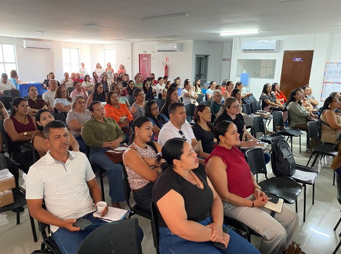Educação de Traipu realiza reunião para apresentação de avaliação diagnóstica