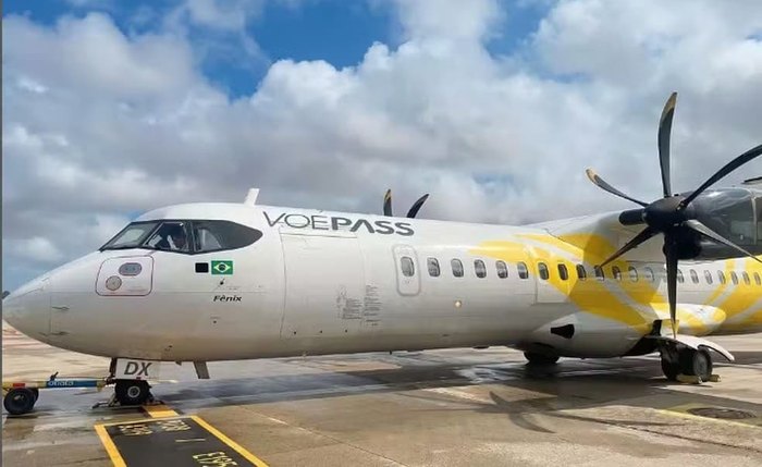 Turboélice modelo ATR-72 já apresentou problemas por gelo