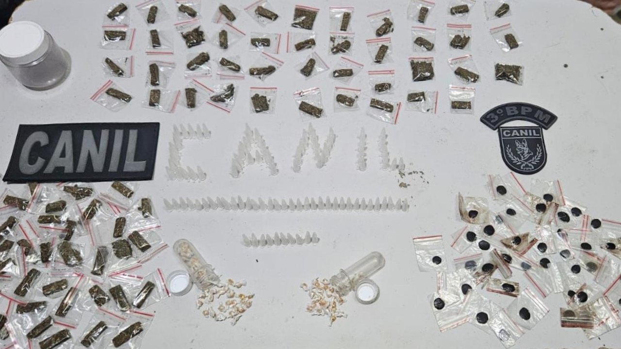 Abordagens da PM apreendem armas de fogo e drogas em Maceió e no interior
