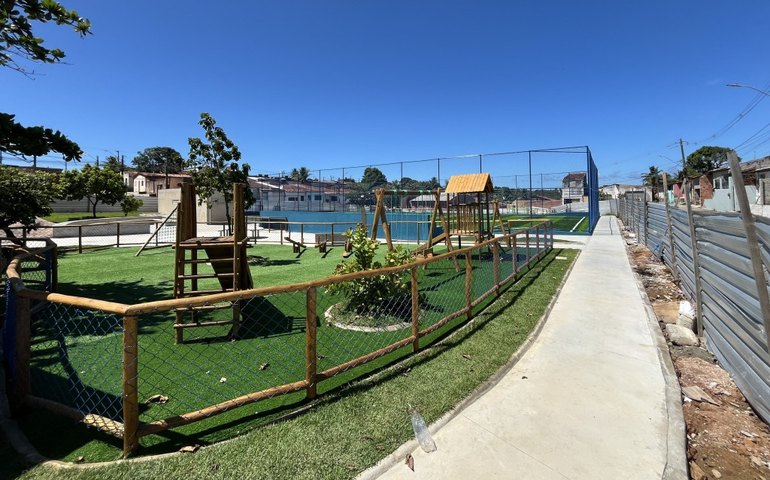 Construção e revitalização de áreas de lazer renovam o Benedito Bentes