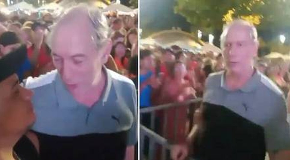 ciro-gomes-agride-homem-em-fortaleza-04122023101625188 / Foto: Foto: reprodução redes sociais
