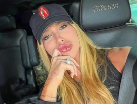 Virginia exibe panetone de luxo de R$ 6 mil para aniversário do irmão de Vini Jr.