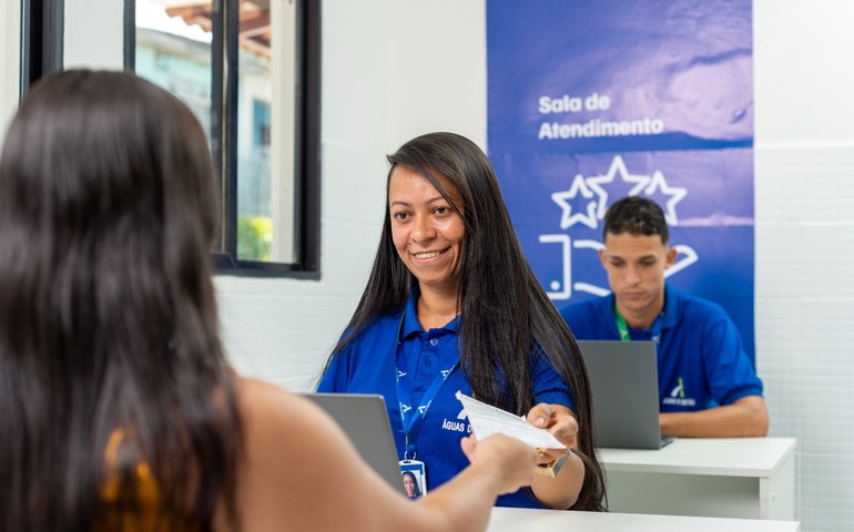 Atendimentos da Águas do Sertão na Central Já! de Palmeira agora são realizados por meio de agendamento online