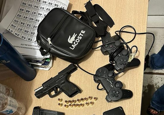 Motociclista é preso ﻿suspeito de assaltos﻿ no Santos Dumont