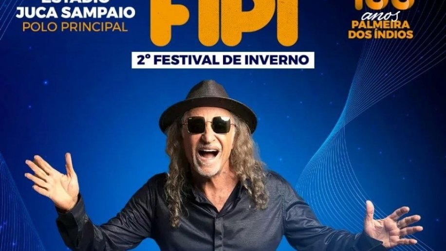 Alceu Valença se apresenta em Palmeira dia 18 e divulga FIPI pelas redes sociais