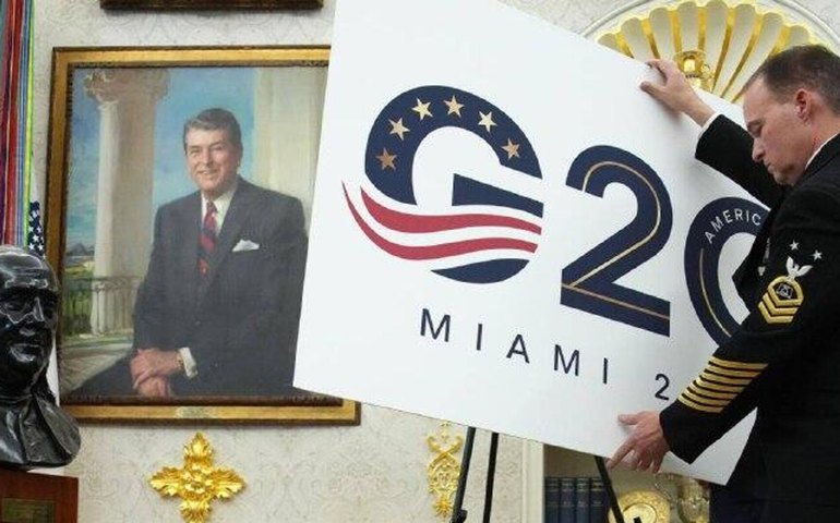 Delegação russa do G20 chega a Washington para reunião de sherpas