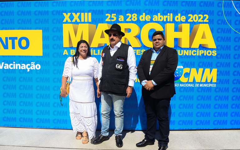 Gilberto Gonçalves participa da XXIII Marcha a Brasília em defesa dos municípios