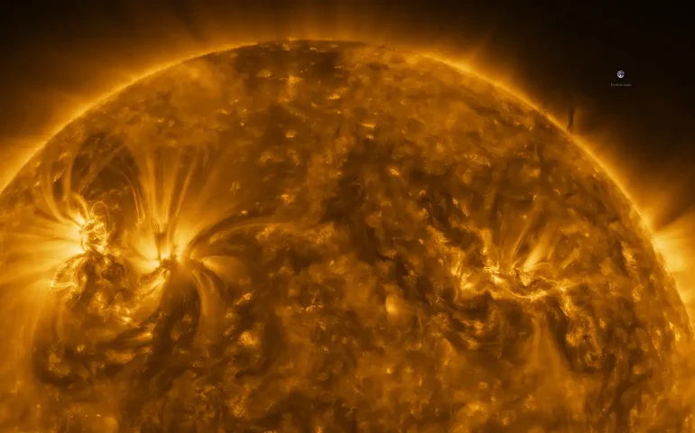 Explosões solares podem causar auroras boreais fracas no Hemisfério Norte