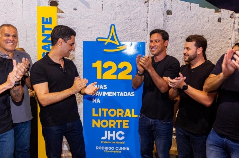 JHC entrega 122 ruas pavimentadas e leva desenvolvimento ao Litoral Norte de Maceió