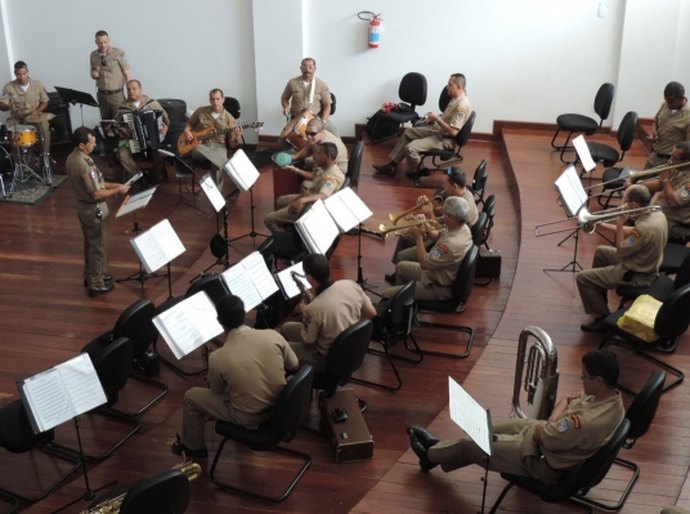 Diteal e PM retomam ensaios da Banda no Complexo Cultural