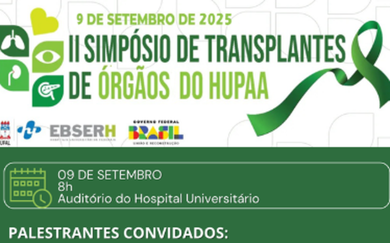 HU realiza simpósio para sensibilizar sobre doação de órgãos