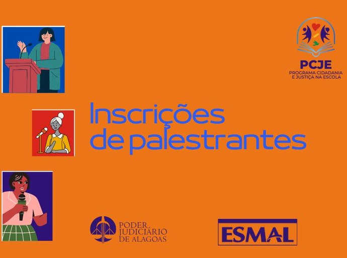 PCJE seleciona palestrantes para encontros com estudantes em maio