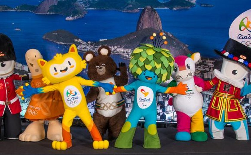 Mascotes dos Jogos Rio 2016 representam variedade da fauna e flora brasileiras