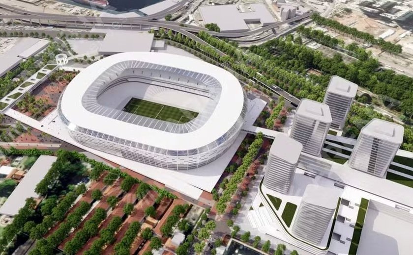 Prefeitura oficializa desapropriação de terreno no Gasômetro onde Flamengo quer construir estádio