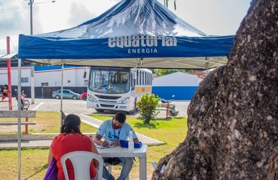 Moradores do bairro do Prado e do conjunto Eustáquio Gomes recebem ação itinerante da Equatorial