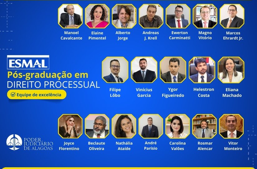 Esmal reabre inscrições para pós-graduação em Direito Processual até 14 de abril