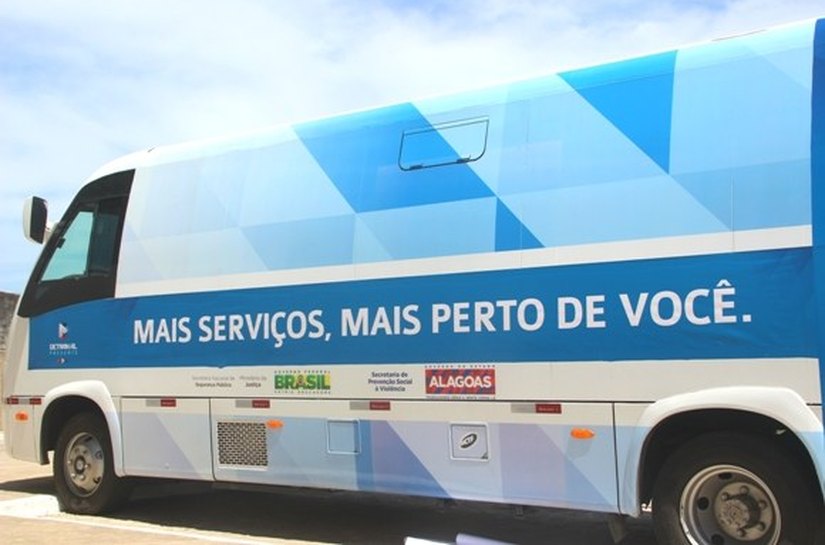Unidade móvel do Detran estará na Barra de São Miguel nesta terça-feira