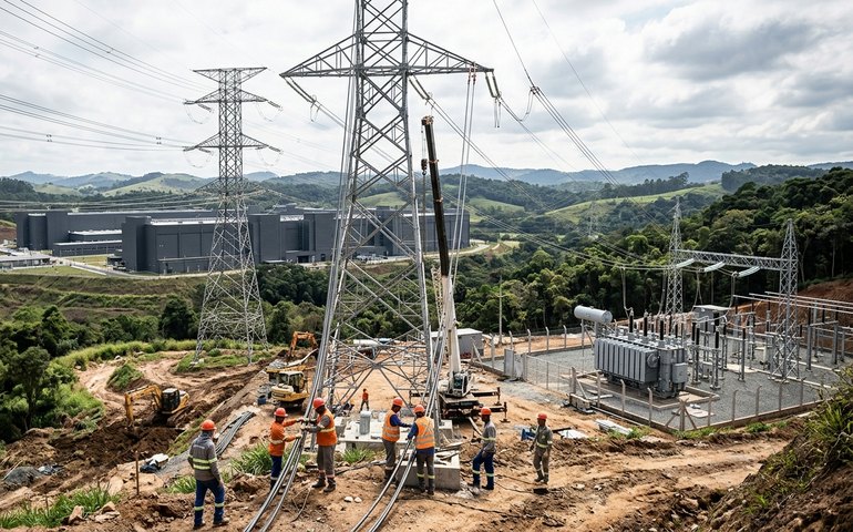 Governo prioriza conexão de data centers no Sudeste no plano de transmissão de energia