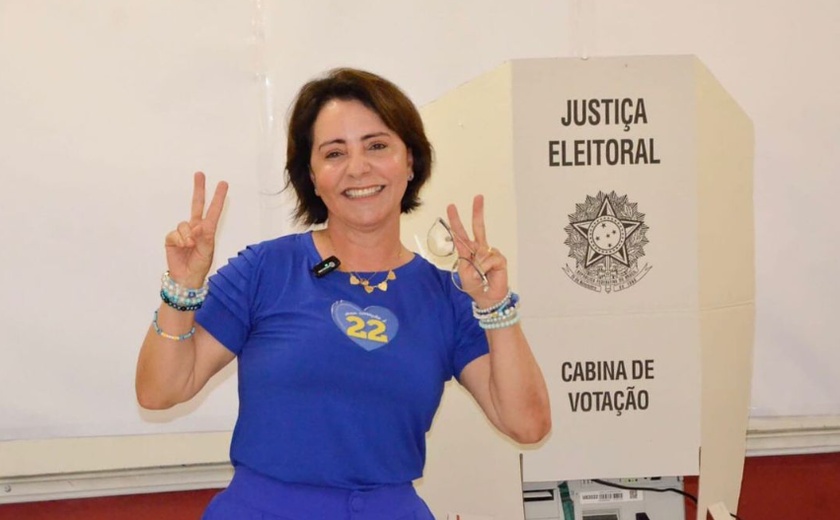 Em Aracaju, Emília Corrêa, com 41,61%, vai disputar 2º turno com Luiz Roberto (23,87%)