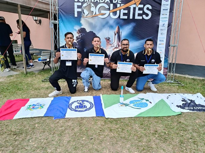 Escola Estadual de Murici vence Jornada de Foguetes em Barra do Piraí