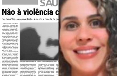 Enfermeira da Prefeitura de Arapiraca tem artigo publicado em jornal no Rio de Janeiro