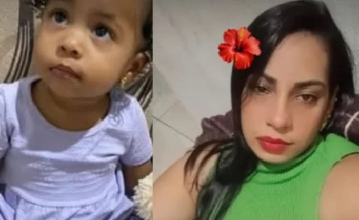 Uma mulher e da filha dela, de quase 2 anos, foram encontradas mortas