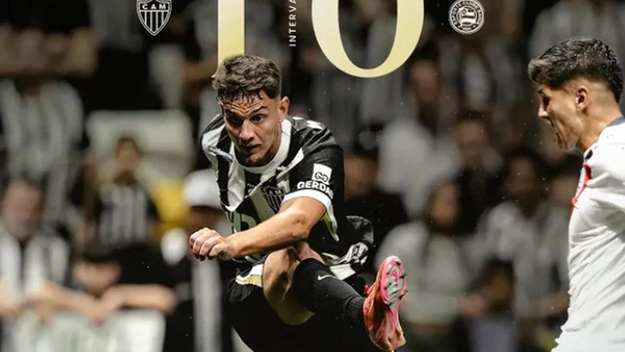 Atlético-MG cede empate ao Bahia e frustra retorno no Brasileirão