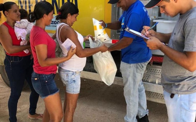 Programa do Leite beneficia 1.250 famílias carentes no município de Major Izidoro