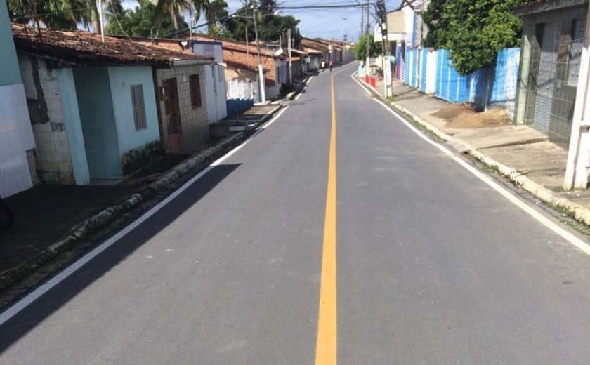 Pró-Estrada já pavimentou mais de 800 km de vias urbanas em Alagoas