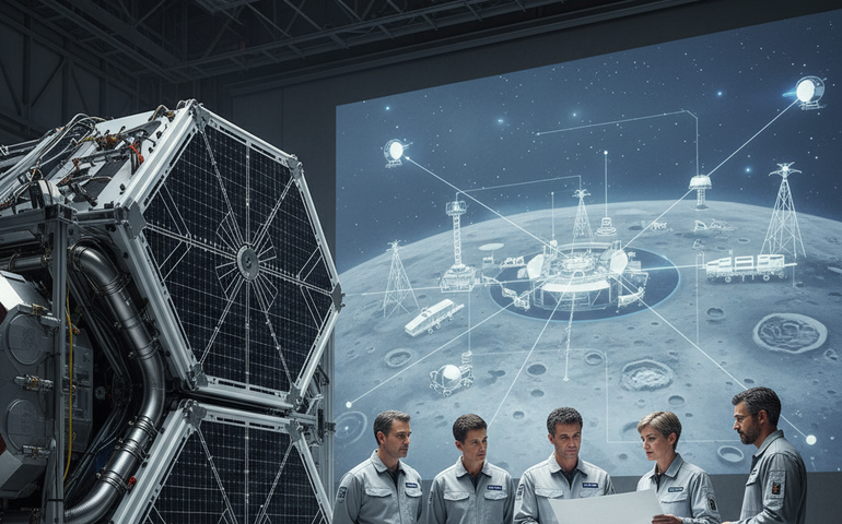 Projeto espacial russo prevê primeira usina lunar até 2036