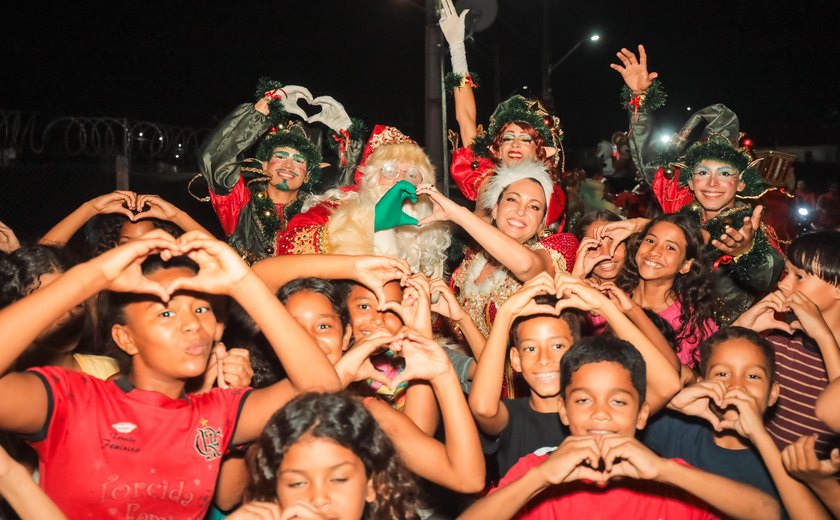 Natal da Gente com Thais Canuto leva alegria e esperança ao Conjunto Residencial Pilar e Imburi