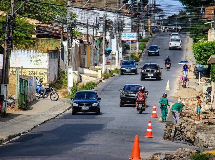 Prefeito em exercício vistoria obra de acessibilidade em Bebedouro
