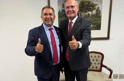 Prefeito Didi Lopes está em Brasília em busca de investimentos para Tanque d’Arca