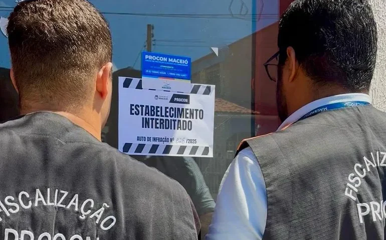 Procon Maceió interdita academia por risco à saúde e segurança dos consumidores