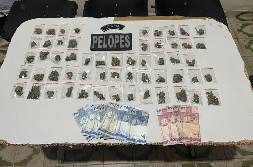 Ações da Polícia Militar resultam em 3 prisões e na apreensão de arma e drogas em Arapiraca