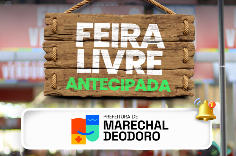 Feira Livre de Marechal Deodoro tem horário alterado devido à Sexta-feira Santa; confira