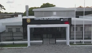 Vítima relatou aos policiais ter sido esganada e agredida com um soco; homem foi levado à Central de Flagrantes