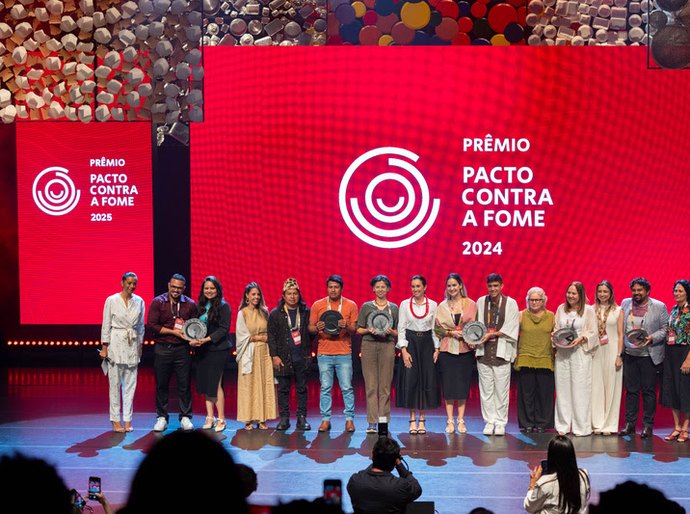 Inscrições para o Prêmio Pacto Contra a Fome 2026 são prorrogadas