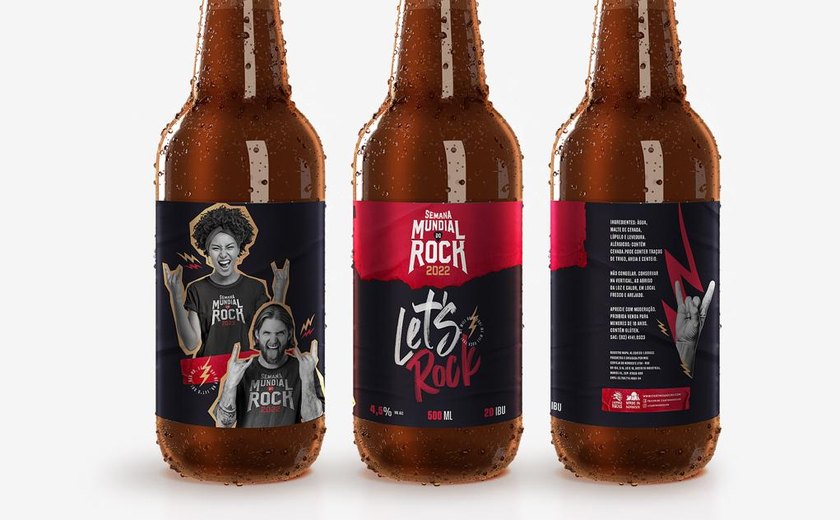 Caatinga Rocks lança rótulo comemorativo em alusão à Semana Mundial do Rock